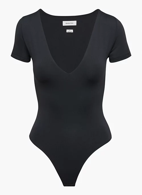 Babaton Contour V-neck Shortsleeve Bodysuit 8 Babaton Contour V-neck Shortsleeve Bodysuit - Image 6