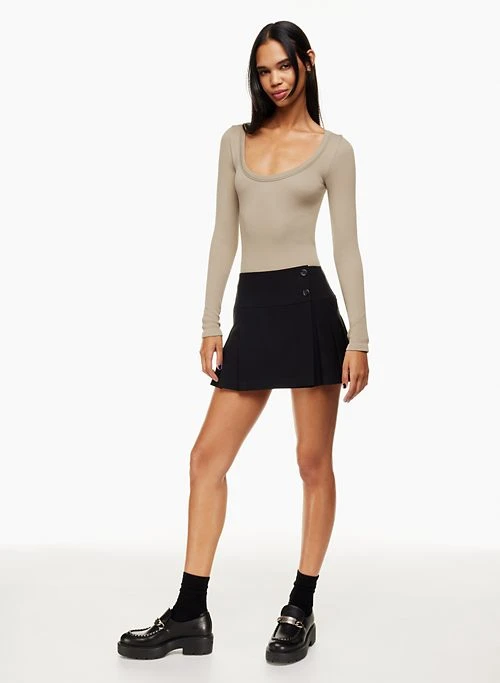 Sunday Best Sinchseamless™ Rib Scoop Longsleeve Bodysuit 4 Sunday Best Sinchseamless™ Rib Scoop Longsleeve Bodysuit - Image 2