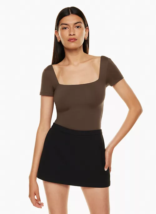 Babaton Contour Squareneck Shortsleeve T-shirt 5 Babaton Contour Squareneck Shortsleeve T-shirt - Image 3