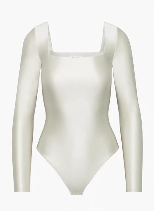 Babaton Satinette Squareneck Longsleeve Bodysuit 8 Babaton Satinette Squareneck Longsleeve Bodysuit - Image 6