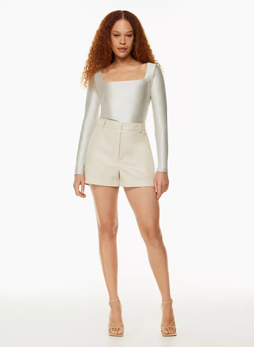 Babaton Satinette Squareneck Longsleeve Bodysuit 4 Babaton Satinette Squareneck Longsleeve Bodysuit - Image 2