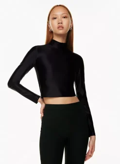 ARITZIA Shop 20 Babaton Satinette Mockneck Longsleeve