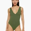Babaton Contour V-neck Bodysuit 1 Babaton Contour V-neck Bodysuit -ARITZIA Shop s23 01 a01 106252 30175 on a