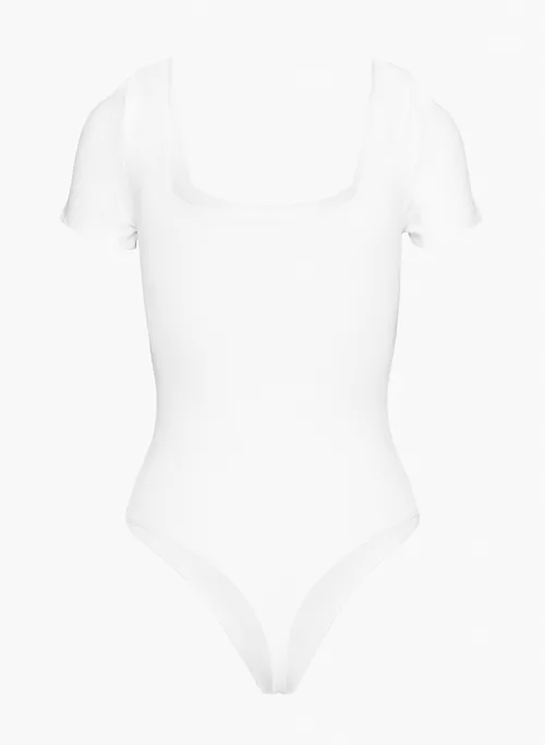 Babaton Contour Squareneck Shortsleeve Bodysuit 10 Babaton Contour Squareneck Shortsleeve Bodysuit - Image 8