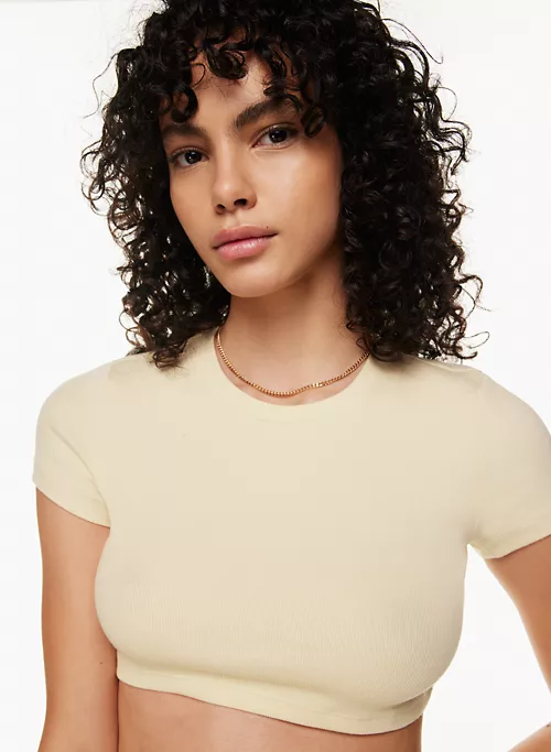 TNA Ribbed Ribcage T-shirt 3 TNA Ribbed Ribcage T-shirt